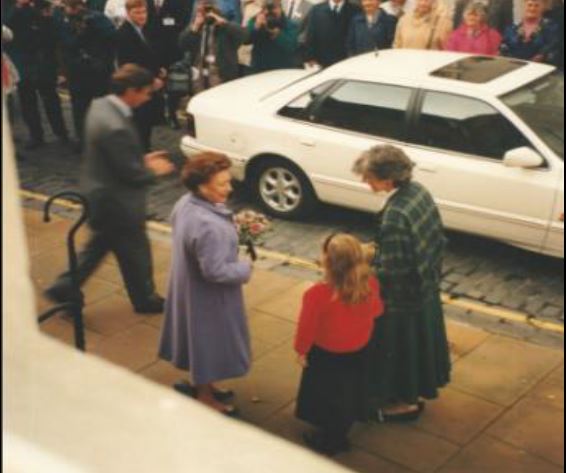 Royal Visit Princess Margaret